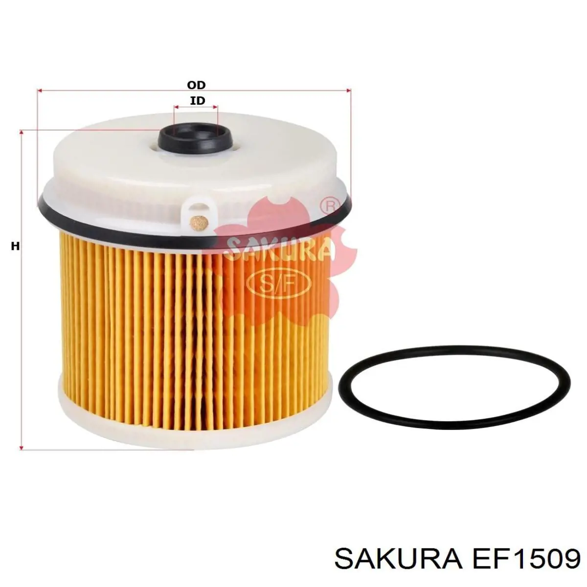 Топливный фильтр EF1509 Sakura