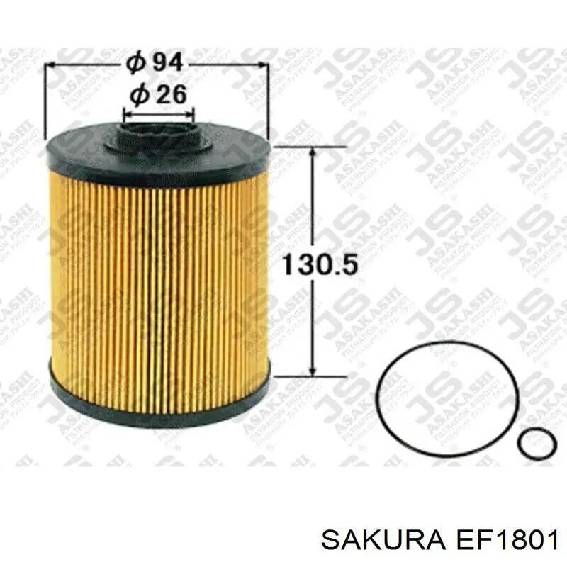 Топливный фильтр ME305031 Mitsubishi