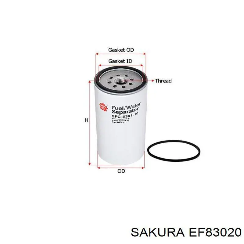 Топливный фильтр EF83020 Sakura