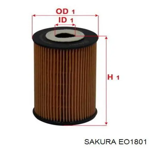 EO1801 Sakura масляный фильтр