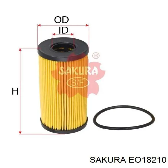 Купить EO18210 Sakura Фильтр центробежный очистки масла
