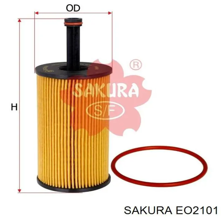 EO2101 Sakura фильтр масляный