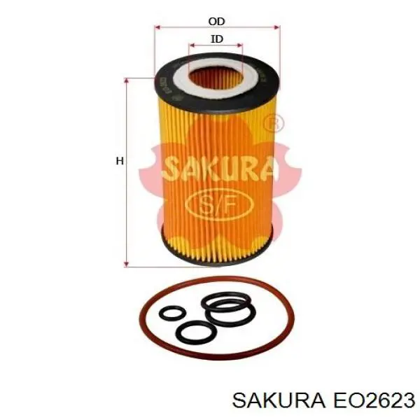 Фильтр масляный Sakura EO2623