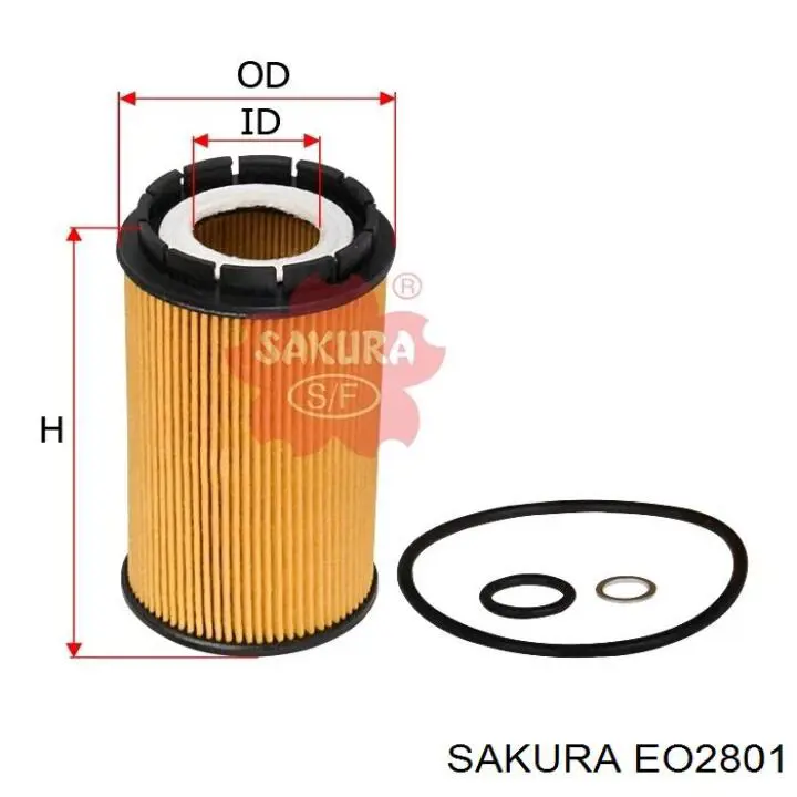 EO-2801 Sakura масляный фильтр