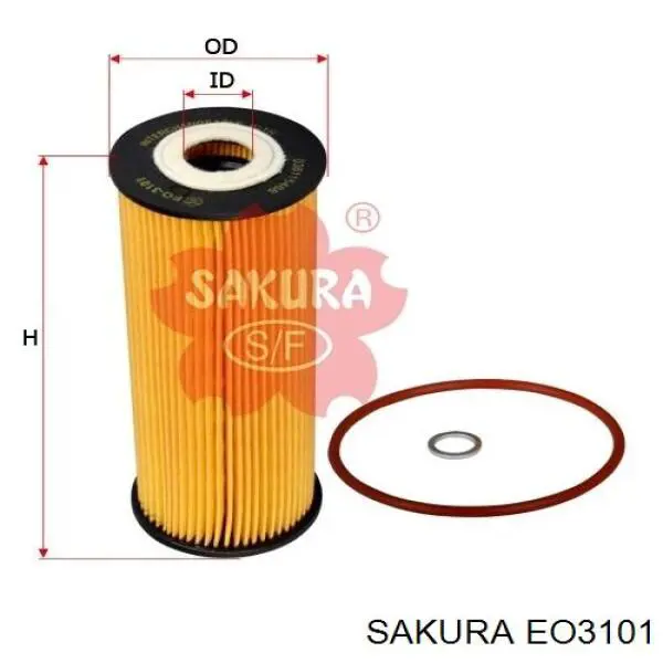 EO3101 Sakura масляный фильтр