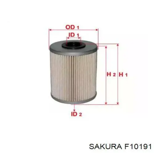 F10191 Sakura топливный фильтр