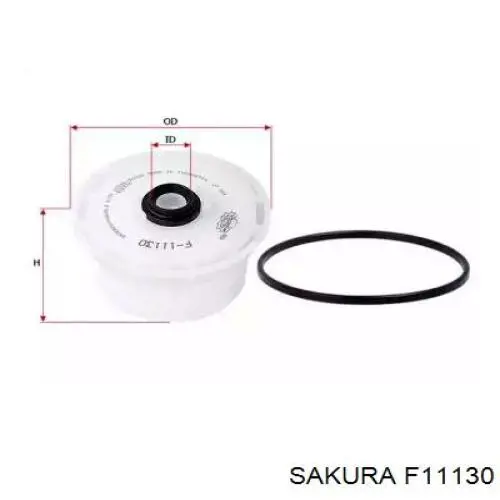 Купить F11130 Sakura Фильтр-отстойник топлива грубой очистки