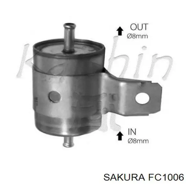 Фильтр топливный Sakura FC1006
