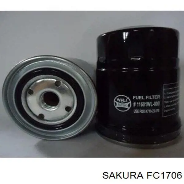 Фильтр тонкой очистки топлива Sakura FC1706 цена, от 9.02 USD