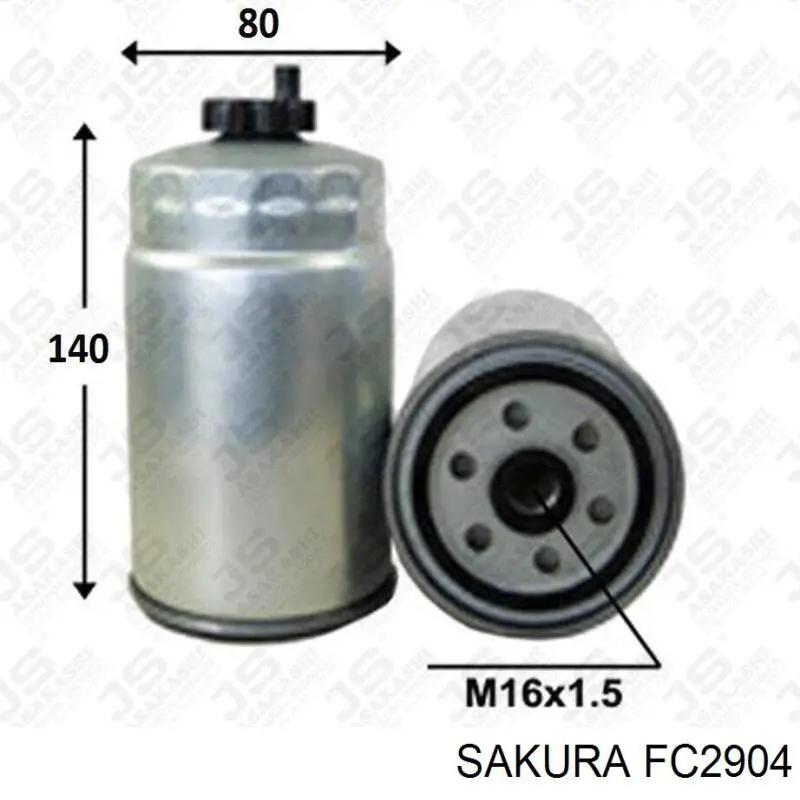 Фильтр топливный Sakura FC2904