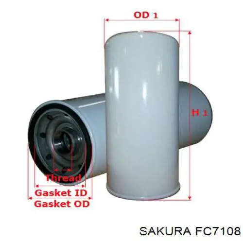 FC-7108 Sakura топливный фильтр
