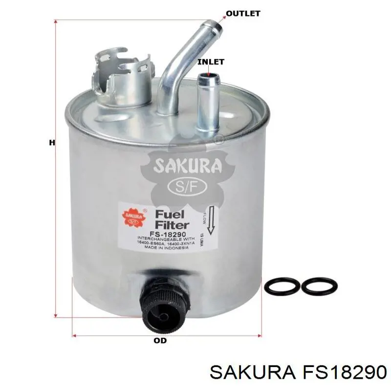 FS18290 Sakura топливный фильтр