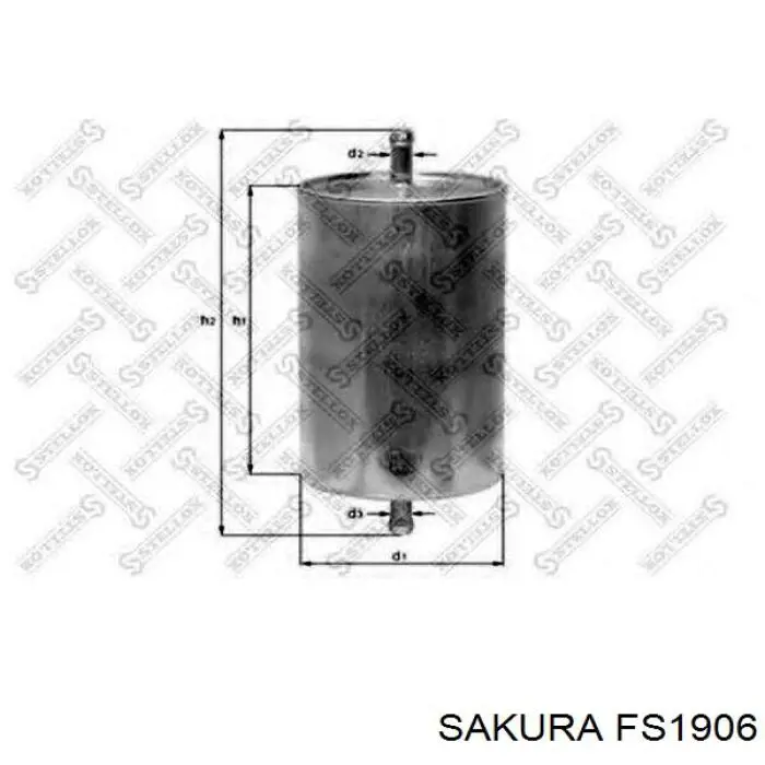 Купить FS1906 Sakura Фильтр-отстойник топлива грубой очистки