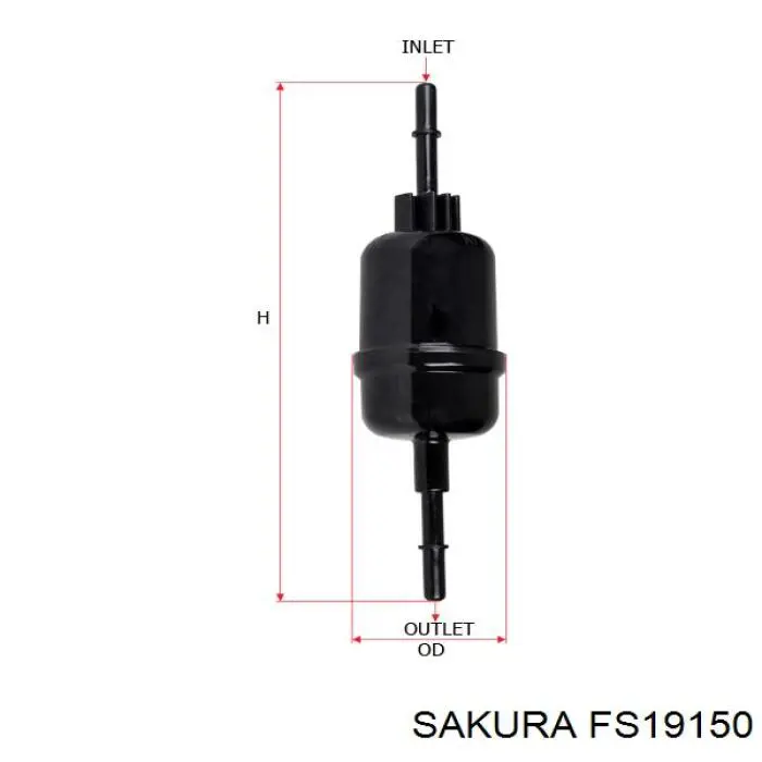 FS19150 Sakura топливный фильтр