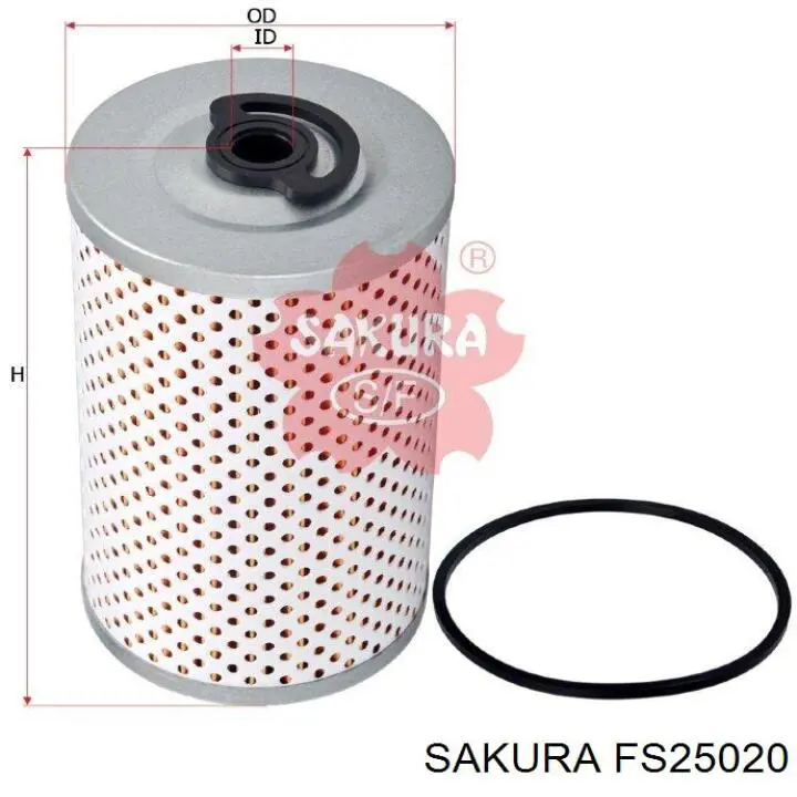 Фильтр топливный Sakura FS25020