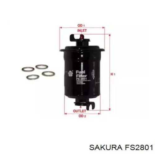 FS-2801 Sakura топливный фильтр