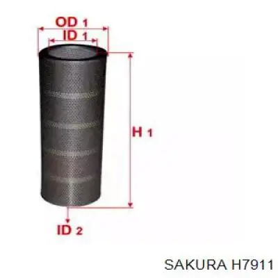 H7911 Sakura Фильтр гидравлической системы