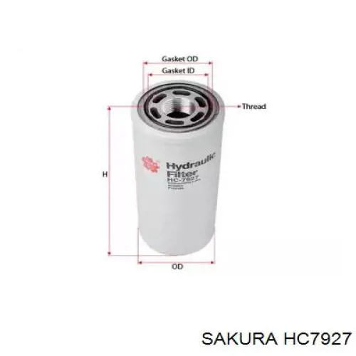 Фильтр АКПП HC7927 Sakura