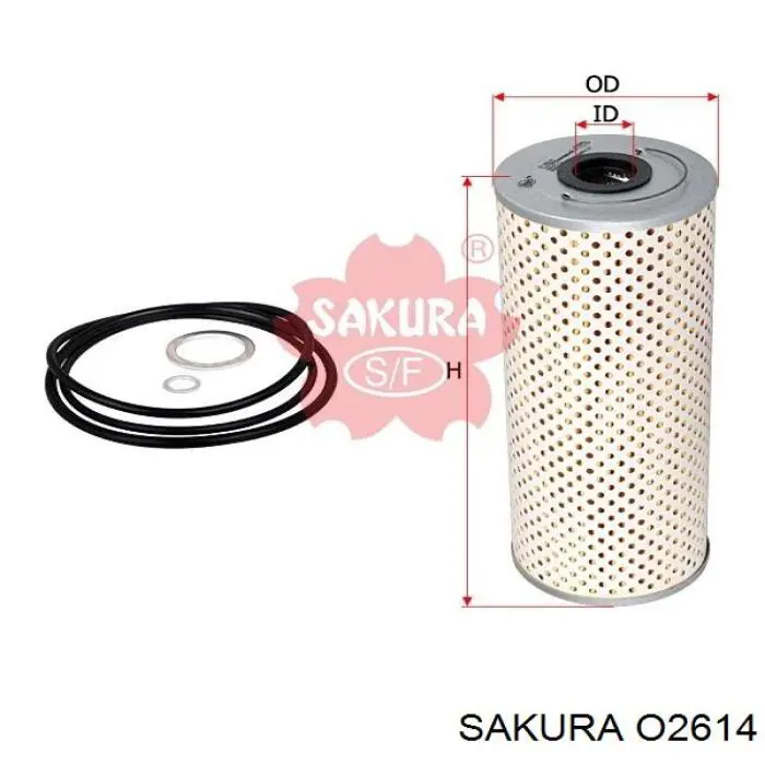 O2614 Sakura масляный фильтр