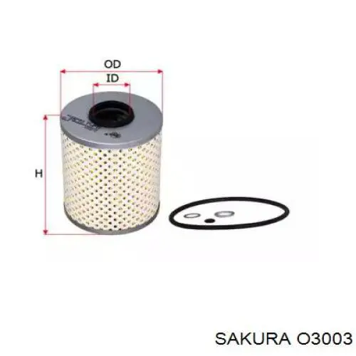 O3003 Sakura масляный фильтр