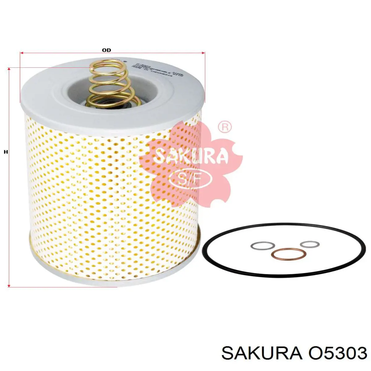 O5303 Sakura масляный фильтр