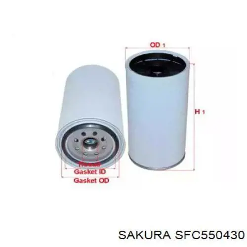 SFC-5504-30 Sakura топливный фильтр