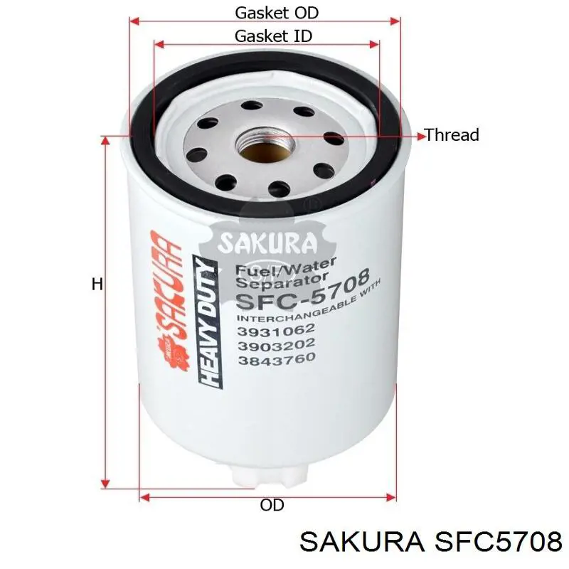 Фильтр тонкой очистки топлива Perkins 26561118 цена, от 5.25 USD