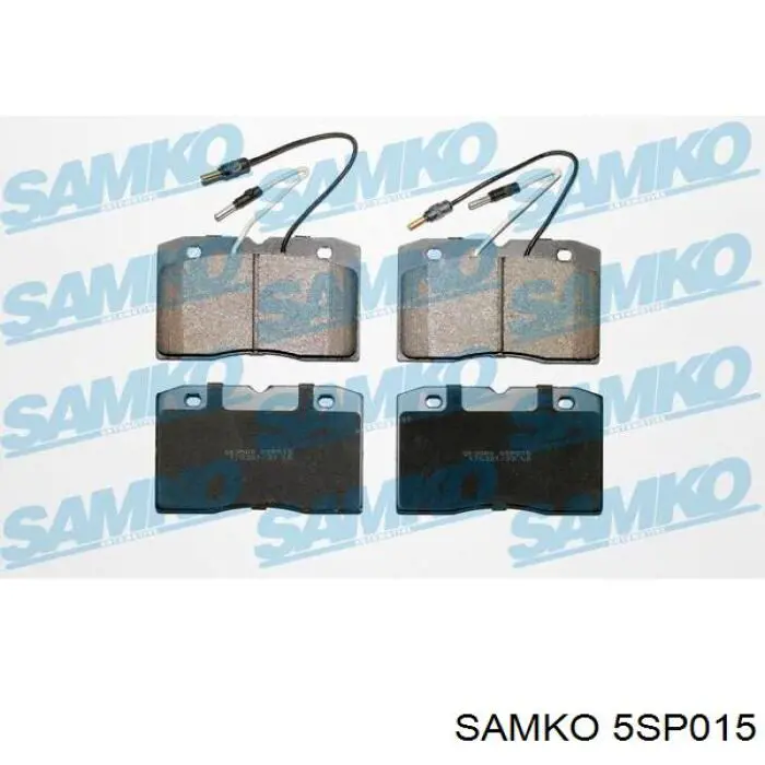 Передние тормозные колодки 5SP015 Samko