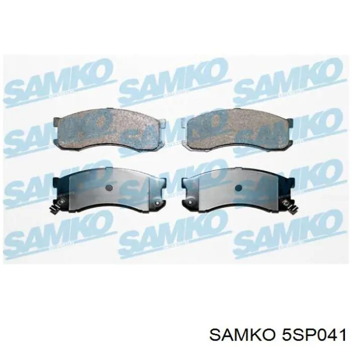 Колодки Samko 5SP041 цена, от 14.21 USD