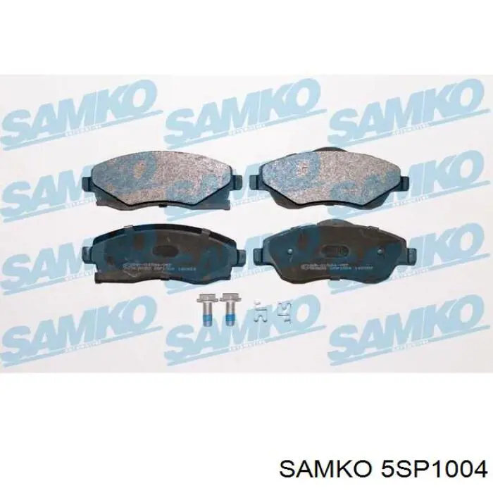 Передние тормозные колодки 5SP1004 Samko