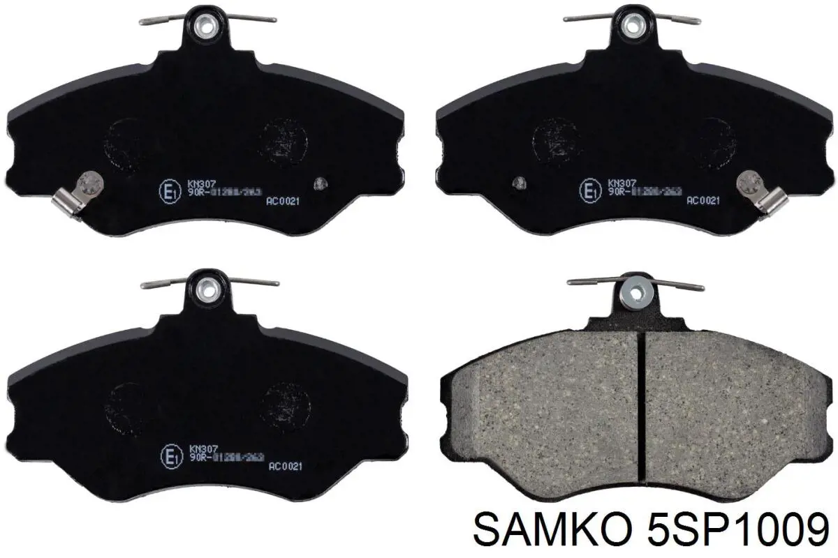 Передние тормозные колодки 5SP1009 Samko