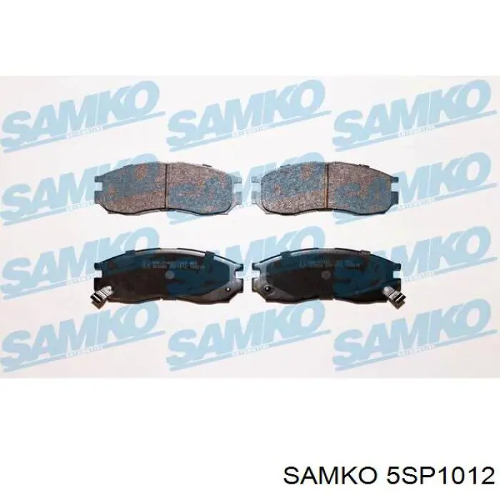 Передние тормозные колодки 5SP1012 Samko