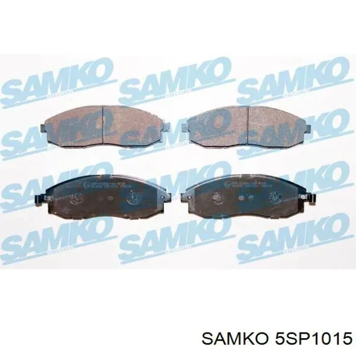 Передние тормозные колодки 5SP1015 Samko