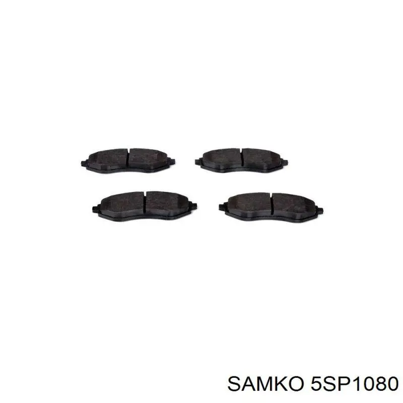 Купить 5SP1080 Samko Колодки тормозные