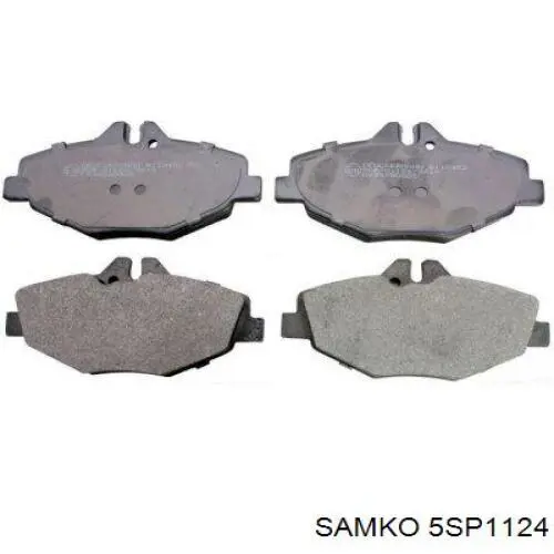 Передние тормозные колодки 5SP1124 Samko