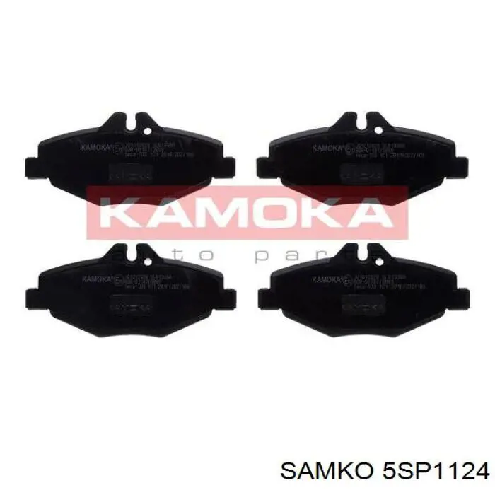 Колодки Samko 5SP1124 цена, от 860.70 UAH