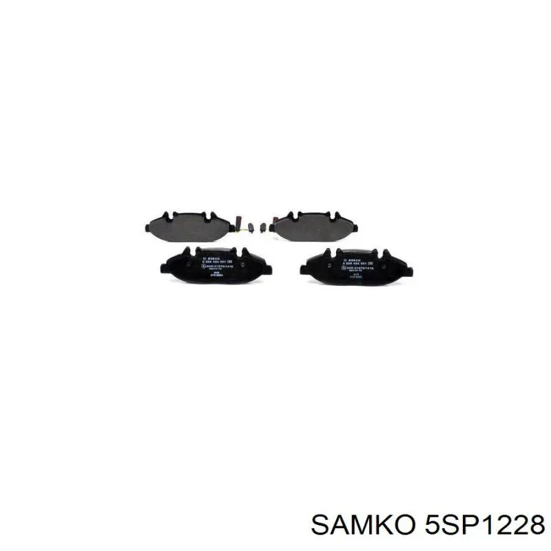Купить 5SP1228 Samko Колодки тормозные