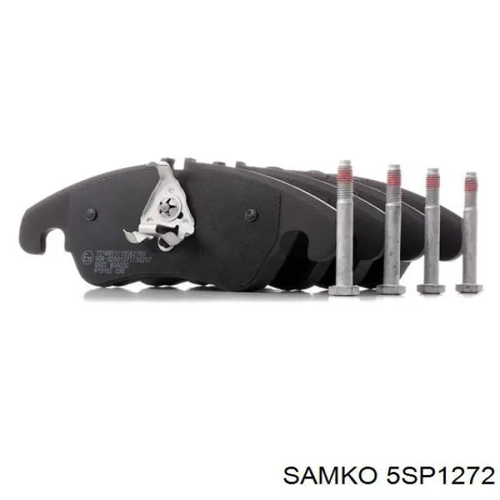Купить 5SP1272 Samko Колодки тормозные задние, дисковые