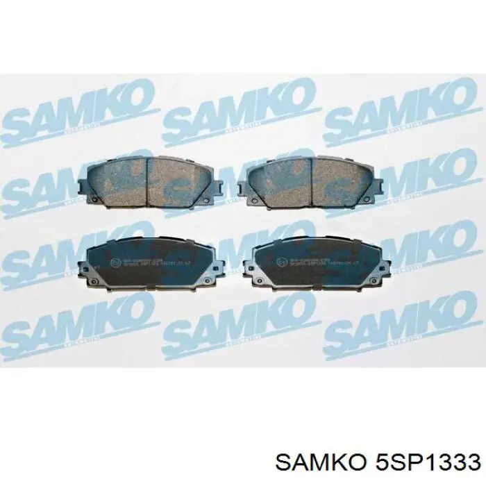 Передние тормозные колодки 5SP1333 Samko