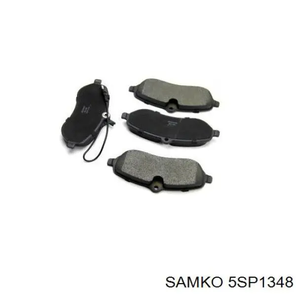 Передние тормозные колодки 5SP1348 Samko