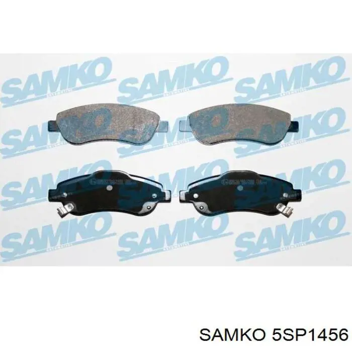 5SP1456 Samko колодки тормозные передние дисковые