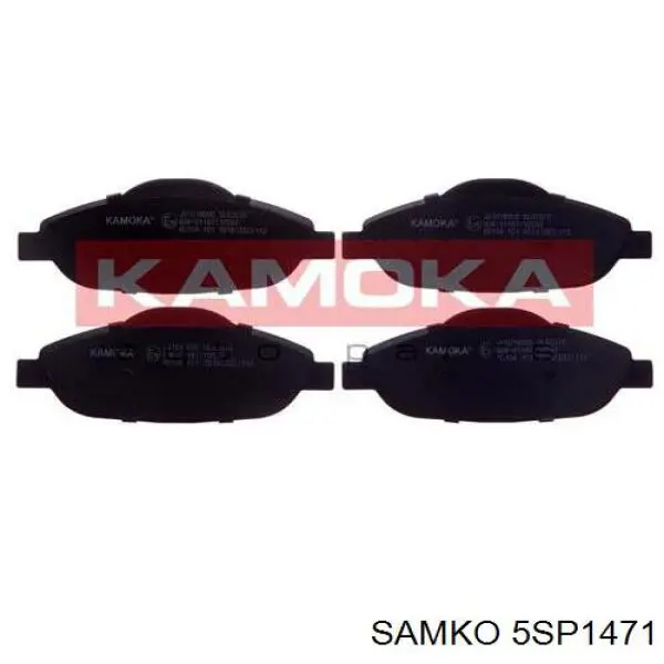 Колодки Samko 5SP1471 цена, от 29.64 USD