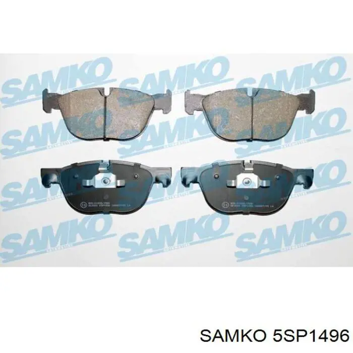 5SP1496 Samko колодки тормозные передние дисковые