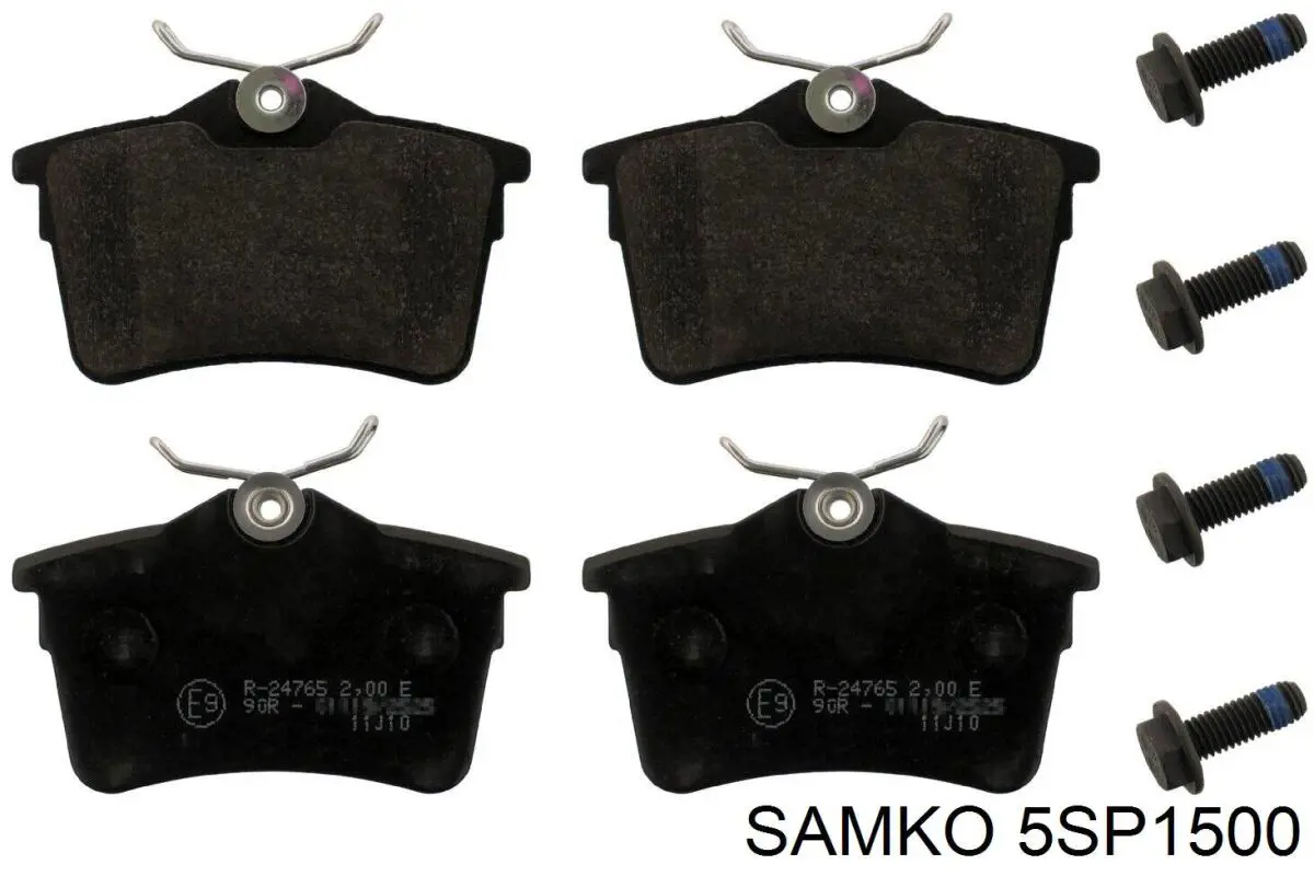 Колодки дисковые  Samko 5SP1500 цена, от 14.89 USD