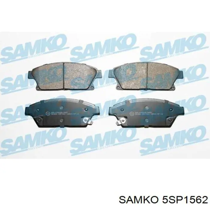 Передние тормозные колодки 5SP1562 Samko