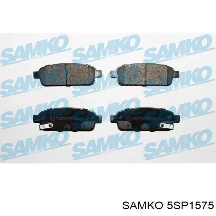 Задние тормозные колодки 5SP1575 Samko