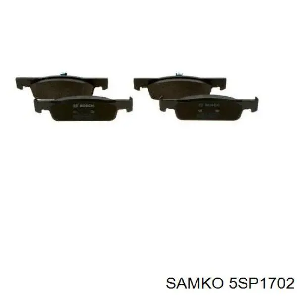 Колодки Samko 5SP1702 цена, от 17.76 USD