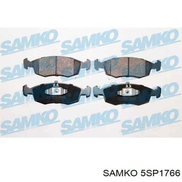 Передние тормозные колодки 5SP1766 Samko