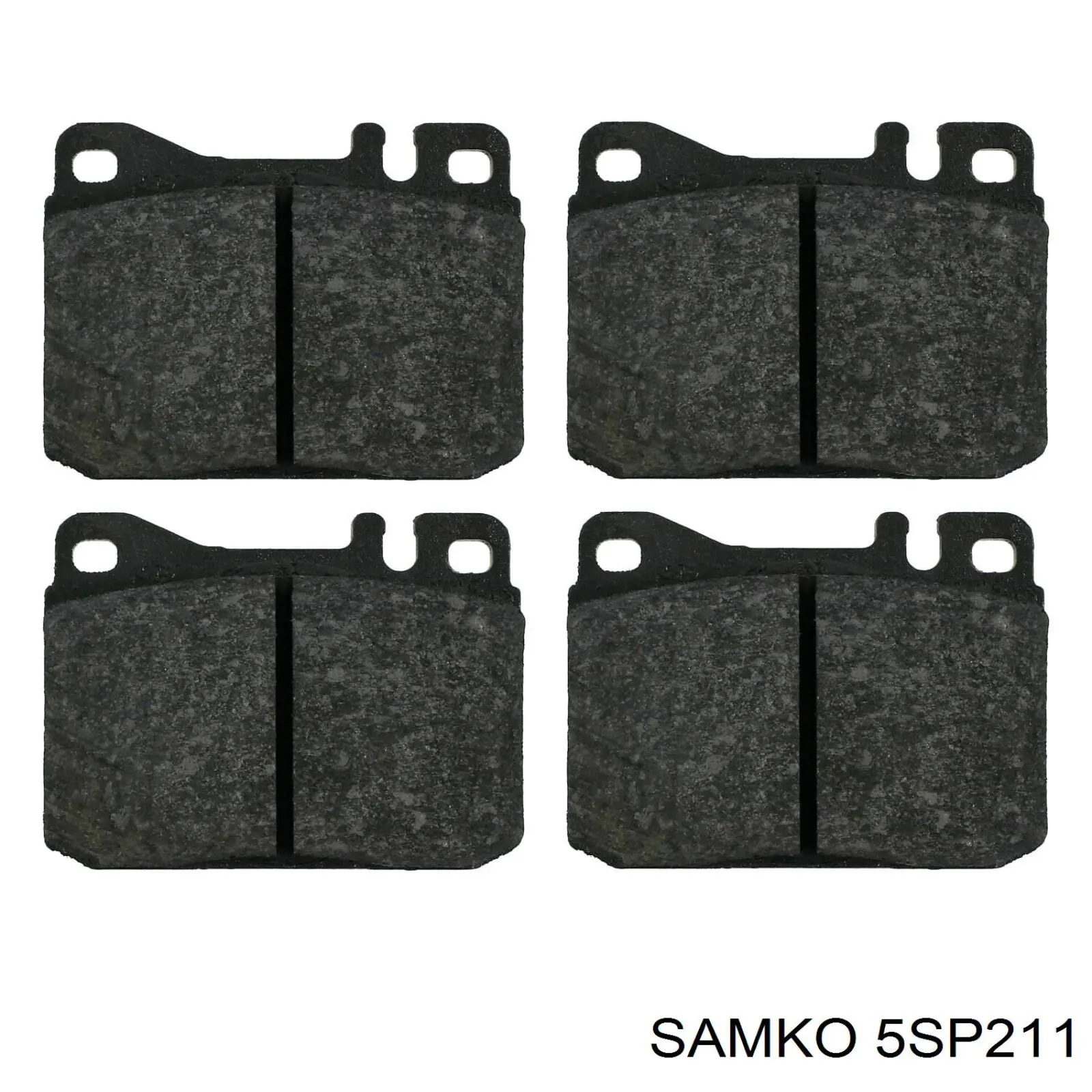 Купить 5SP211 Samko Колодки тормозные