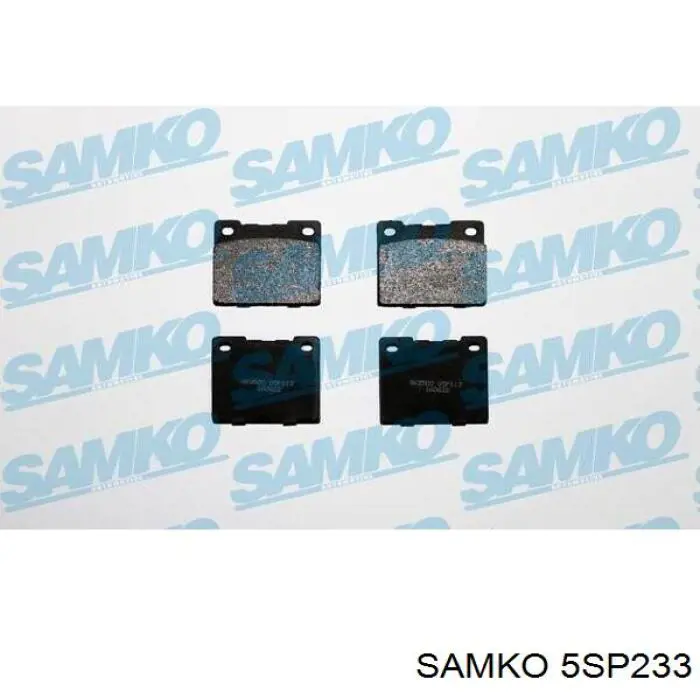 Купить 5SP233 Samko Колодки тормозные